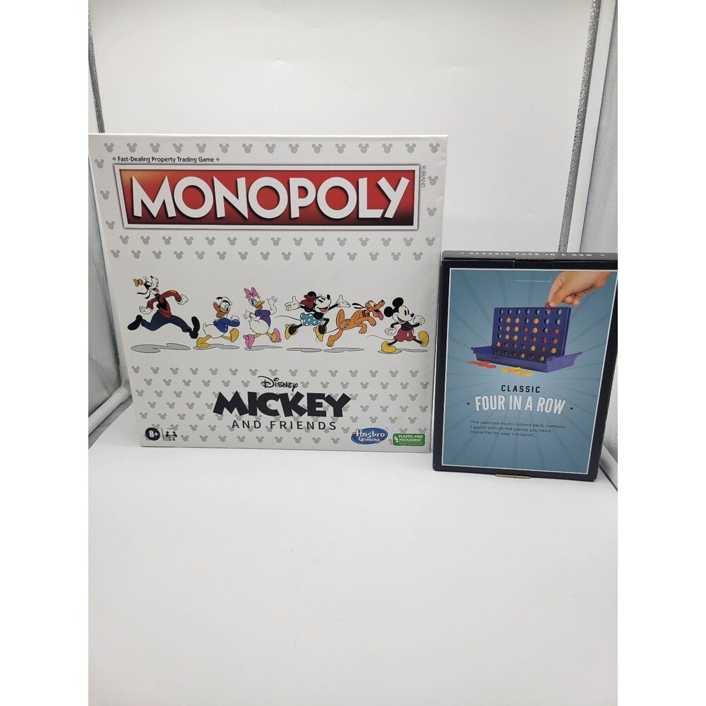 Monopoly: Disney Mickey and Friends Edition Board Game - Collectible Pieces